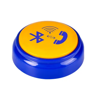 Factory Custom Function BT Cell Phone Dialer Programmable Sound Button/ Recordable Easy Button with Customized Design