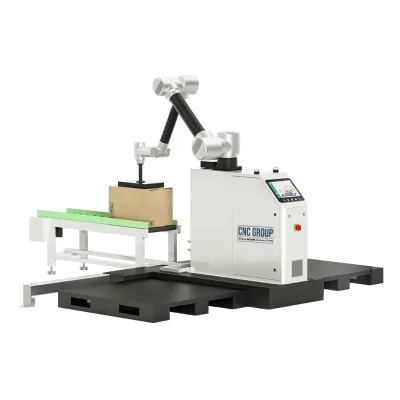 Robot Pallet Wrapper for Construction Farm Restaurant Industries Core Components PLC Motor Gearbox Engine New Available