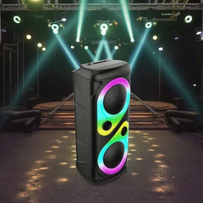 Party Speakers Player With Wireless Flash Light Popular Power Hi End Portable Small Smart With Wireless Charging