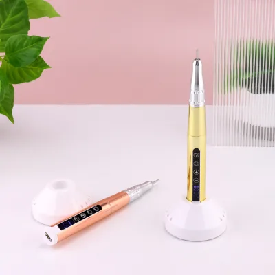 Portable Nails Drill Hybrid 350000RPM Strong Nail Drill Bit Sets Machine Professional Nails Drill Machine