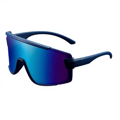 High-Performance Outdoor Cycling Windproof Sports Glasses Colorful One-Piece Design Professional Full-frame No Frame Lightweight