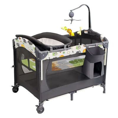 Luxury Multi Function Portable Baby Crib and Baby Diaper Table and Baby Crib and Baby Cot Bed and Baby Doll Cirb Cot and Crib