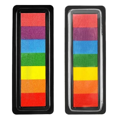 Craft Ink Pad/Colorful Ink Stamp Pad/ Finger Inkpad Set for DIY Painting