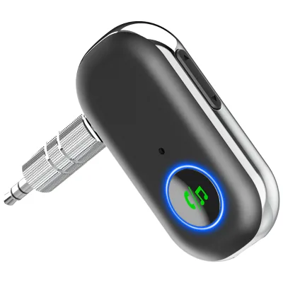 Wireless bluetooth Receiver with 3.5mm Aux Jack for Speaker Car Aux Wireless 5.1 Transmitter Receiver BR08