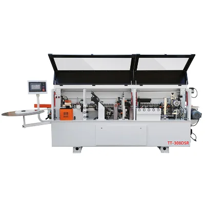 TT-308DSR Made in China Edge Banding Machine with Corner Rounding Integrated Dust Collector for Woodworking