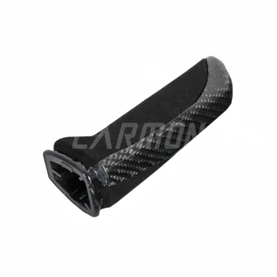 1 Piece Replacement Alcantara Carbon Fiber Handbrake Cover for BMW 1 2 3 4 Series M3 M4 F80 F82 G30 F30 F20 F10 E36 E39 E46 E60