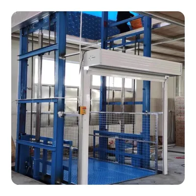 Residential Garage Use Freight Elevators Simple Exterior Goods Lift for Sale