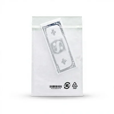 SEALQUEEN Security Paper Bags Tamper Evident Envelopes 80 GSM Durable Recyclable Packaging for Cash Documents