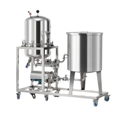 Diatomite Filter Machine Merchants Large and Small Automatic Mud White Red Yellow Rice Grape Beer Wine Purification Equipment