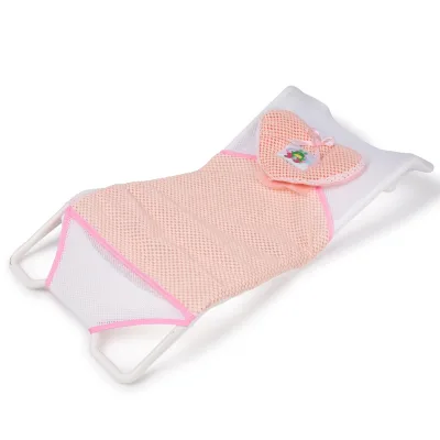 Factory Sale Baby Bath Rack Soft Slip-resistant Plastic Kids Bath Sling Rack