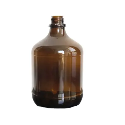 Laboratory Brown Reagent Bottle 1.5L 2.5L Amber Glass Bottle
