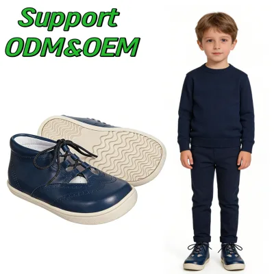 Brogue Style Ergonomic Casual Shoes Comfortable Wide Toe Box Flat Sneakers