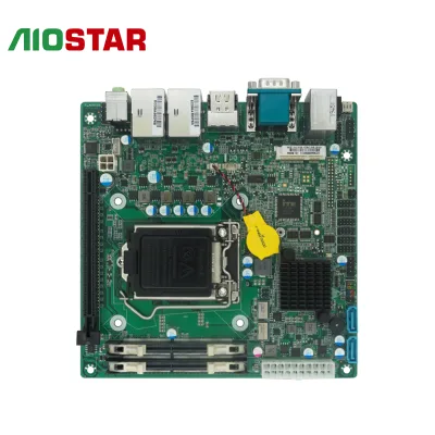 Mini-ITX Industrial Motherboard, Support ATX/AT Switch Mode H510 Chipset SATA Hard New Standard Gen10&11 Package