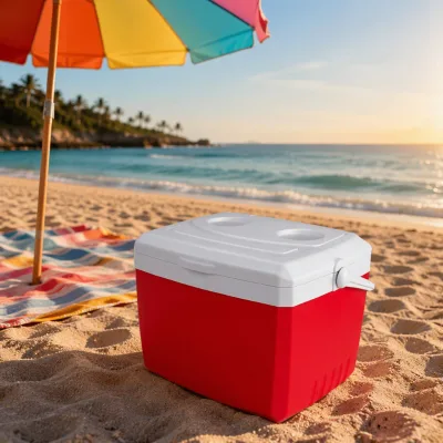 Manufacture Direct Camping Collapsible Insulated Container Food Delivery Thermal Bin Ice Chest Cooler Box