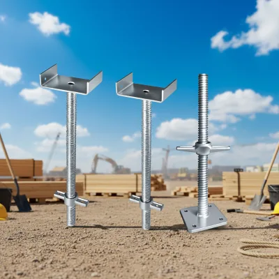 XBS Heavy Duty Q235 Galvanized Steel Scaffolding System with Adjustable U Head Screw Jacks & Base for Building Construction