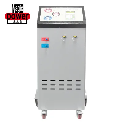 Durable Metal Car Air Conditioner Vacuum AC System Recycling Charging Recovery Machine Refrigerant Handling Machine