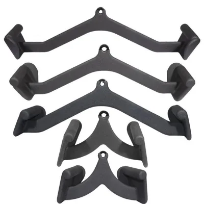 Cable Machine Attachment LAT Pull Down Gym Fitness Rowing T-bar V-bar Pully Bar