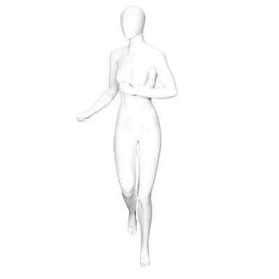 Female Mannequin Running Mannequin Mannequin Woman