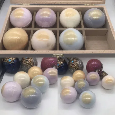 Spot Promotion Clearance 100% Natural 7 Chakras Bath Fizzies for Body SPA Relaxing