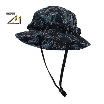 Children's Jungle Bucket Hat | Oxford Camo Print 100% Polyester Waterproof Breathable | Outdoor Sports Fishing Camping Wholesale