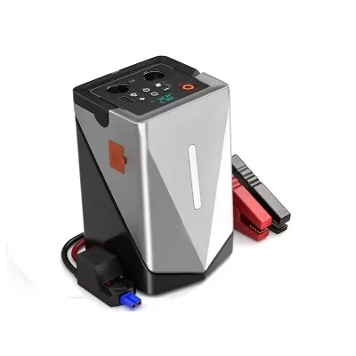 12400mah Emergency Starting Power Supply for Car Mounted Inflation Pump Blower Vacuum Suction Integrated Machine