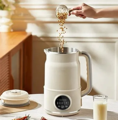 Commercial Grade Low Noise Soy Milk Maker Multifunctional Household Wall Breaking Blender Machine German 304 Stainless Steel