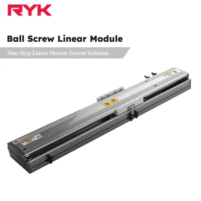 RY120 High Precision C7 Motorized Linear Stage Cross Slider Linear Rail Ball Screw Module Stepper Motor Linear Linear Guide