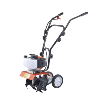 Hantechn 52CC Gasoline Tiller Cultivators Rotavator Power 2 Stroke Agriculture Machine Farming Mini Rotary Tiller
