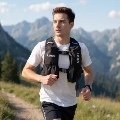 Lightweight Hydration Vest With Water Bottle Pocket Sports Hydration Bags Backpack for Women Men