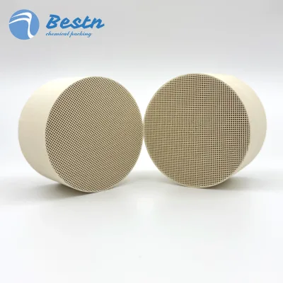 Automobile Honeycomb Ceramic Substrate Exhaust Ceramic Honeycomb Substrate Catalyst Al2o3 Honeycomb Ceramic Substrate