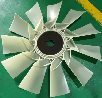 [102-0022 ] Assembly Radiator Fan Blade11 Nylon Leaves Axial Impeller for Heavy Truck Engine 4735-44610-01