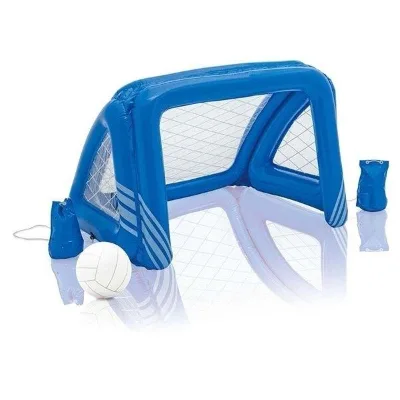 Inflatable Goals Game, Inflatable Pool Swimming Water Sports Game Toy Set for Kids Summer