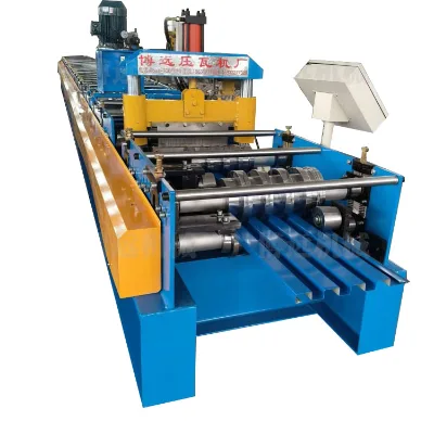 Great Wall Plate Equipment Color Steel Wall Pulling Trigger Hidden Roll Forming Machine