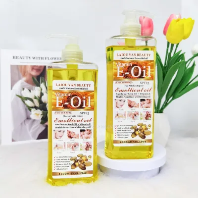 Vitamin E Body Massage Oil Tea Tree Infused Facial Moisturizer for Meridian Massage Wholesale Body Oil