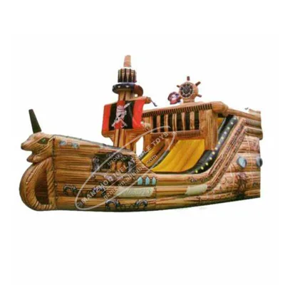 Outdoor Giant Inflatable Bouncer Pirate Ship for Sale