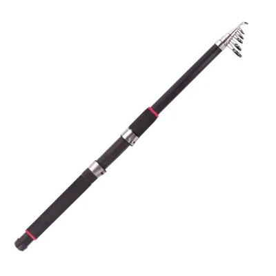 1X-TLS High Cost Performance 3.6m 7-Section Fiberglass Telescopic Fishing Rod with FAST Action and Portable Design