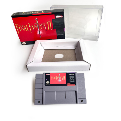 For Final Fantasy II (Battery Save) 16bit Game Cartridge for USA NTSC Version SNES Video Game Console