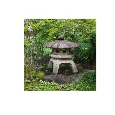 LA235 Grey Granite Garden Ornament G603 Stone Lanterns Japanese Stone Lantern Yukimi Senyuji