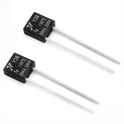 300V 250V 10A 20A 30A 40A 50A Radial Lead Square Resin Thermal Cutoff Fuse Electronic Component