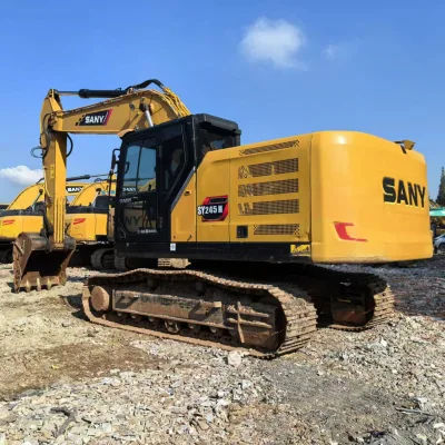 Sany SY205C High Efficiency Energy Saving Loader 21.5 Ton Operating Weight Advanced Power Hydraulic System Crawler Excavator