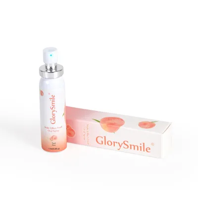 Advanced Label Customization Press Bottle Clear Bad Breath Mouth Sprays