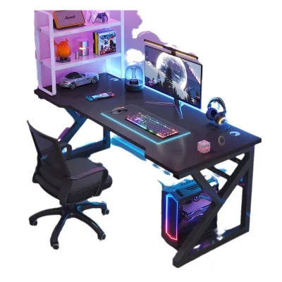 Hot Selling Home/Office Gaming Table Set Computer Gaming and Work Solution with Shelf for Gamers and Professionals