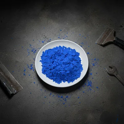 Good Dispersion Colored Mineral Flake for Latex Paint and Exterior Wall Decorative Layer Composite Rock Chip