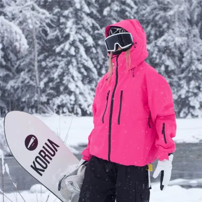 High Quality Winter 3L Ski Jacket and Pants Set New Design Breathable Snowboard Gear Zipper Closure Plus Size Heated for Adults
