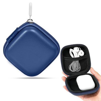 Travel Case Earphone Case Bag Hard EVA Protective Cover Pocket Storage Carrying Collection Box Organizer Container