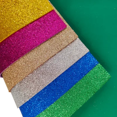 Odorless glitter EVA Foam Material | Assorted Colors & Sizes | Ideal For Handmade Gift Packaging