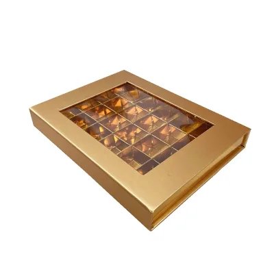 Rigid Cardboard Luxury Paper Packaging Gift Chocolate Box Custom Chocolate Box