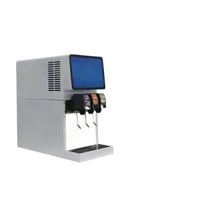 Hot Sale 3/4/5/6 Nozzles Commercial Freestyle Cola Machine Carbonated Beverage Soda Fountain Dispenser Machine 120Cups/H