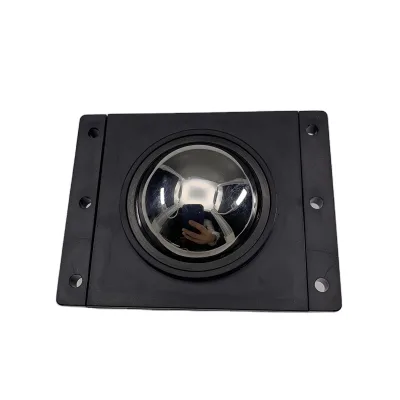 38mm Stainless Steel Waterproof Trackball Module Mouse Controller USB Interface IP54 Protection Left/Right Buttons Industrial