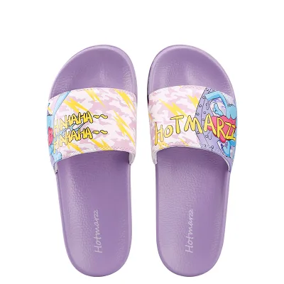 China Manufacture Casual Style Lady slippers Anti-slippery Pvc Essentials Slide slippers for Home